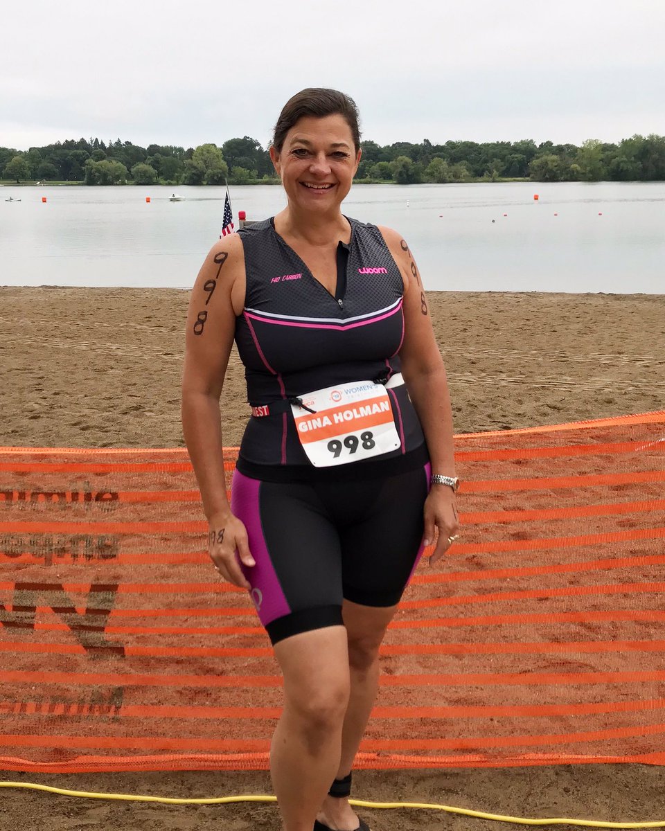 gina_holman's tweet photo. Today is the day! 🏊♀️🚲🏃🏻♀️💪😎❤️
Thank you so much for the messages, texts, and well wishes from all of you, my incredible family and friends! GRATEFUL for all the support! 😘
#letsdothis #triathlon #ywcampls https://t.co/coYPZpvQ6j