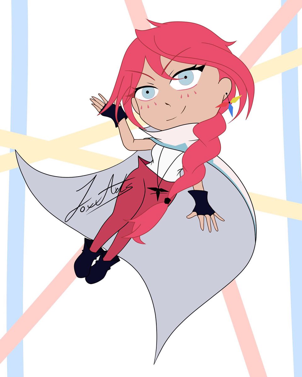 JFoxxarts's tweet photo. Entry for @Rossdraws DTIYS of his character Faye! 
#drawthisinyourstyle #digitalart #fayeredraw #ArtistOnTwitter https://t.co/qGs8Vmdy2K