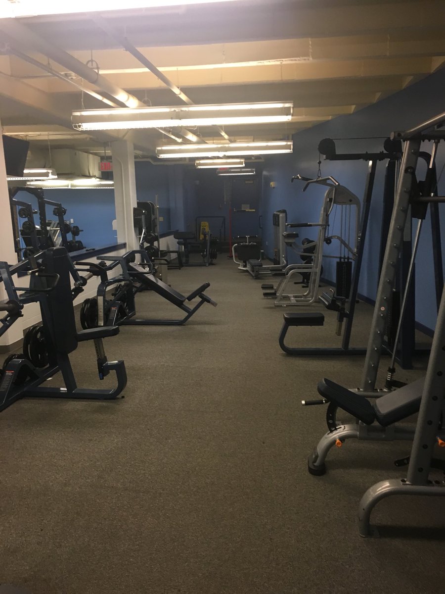 MightyMacs's tweet photo. Only a few more days and our student-athletes and our student leaders will be back on campus!  Fitness center renovated and gym floor refinished!  Go Macs! https://t.co/OiJiffGhMu