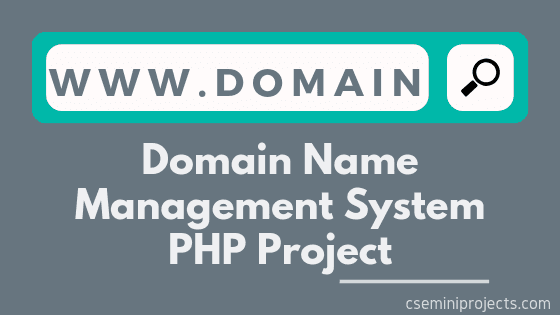 cse_mini's tweet image. Simple Domain Name Management System Mini Project using PHP and MySQL. Where you can buy a domain, website, and hosting of your choice.
cseminiprojects.com/domain-managem…