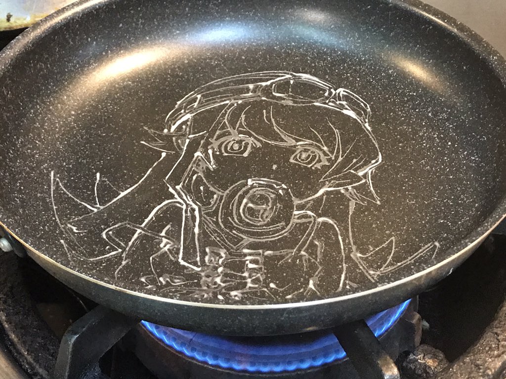LaRicetta99's tweet photo. パンケーキアートの作り方〜 物語シリーズ 忍野忍 Bakemonogatari Oshino Shinobu #パンケーキアート #pancakeart https://t.co/raePB5uwq7