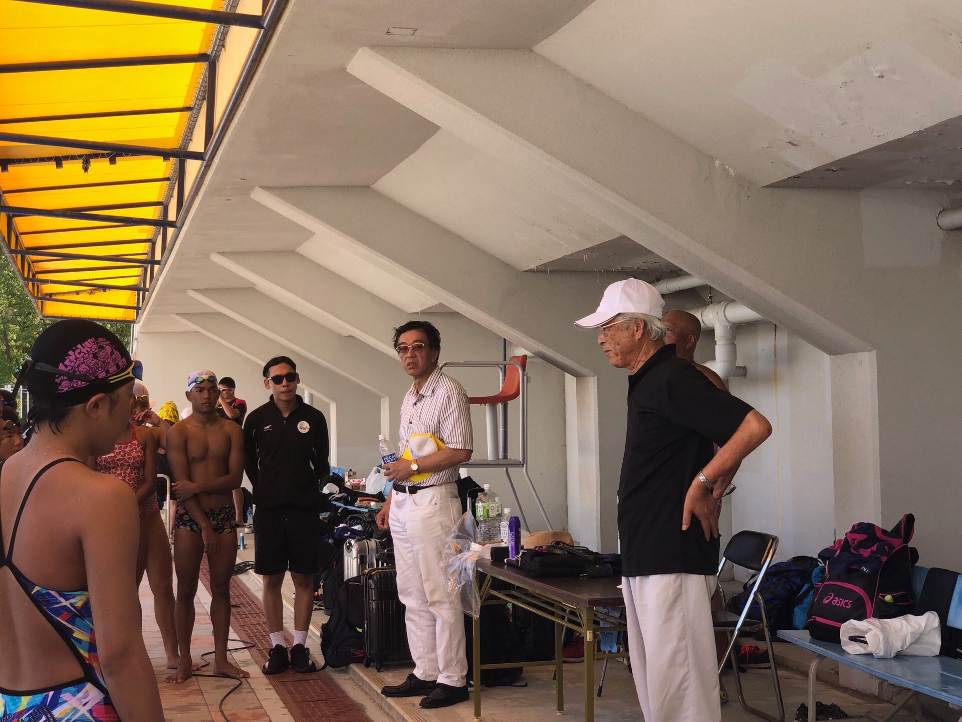 טוויטר 徳島県 בטוויטר 今日も暑いですが ネパール カンボジアの代表チームのトレーニングは続きます 水泳の練習会場には県水泳連盟会長が訪れ 選手たちを激励していました アーチェリーは 鳴門 大塚スポーツパーク球技場で練習を行い 帰り道では 今が旬の