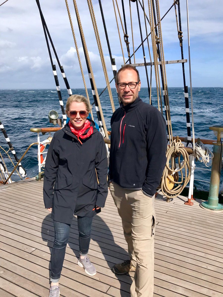 We survived stormy weather, high seas and early morning shifts on the 4-day climate expedition from Bergen to Arendal. Come and join the 2pm discussion on #oceanplastic with <a href="/SkyNewsThomas/">Thomas Moore</a> and @SkyOceanRescue <a href="/BergenChamber/">Bergen Næringsråd</a> @StatsraadLehmkhul @arendalsuka