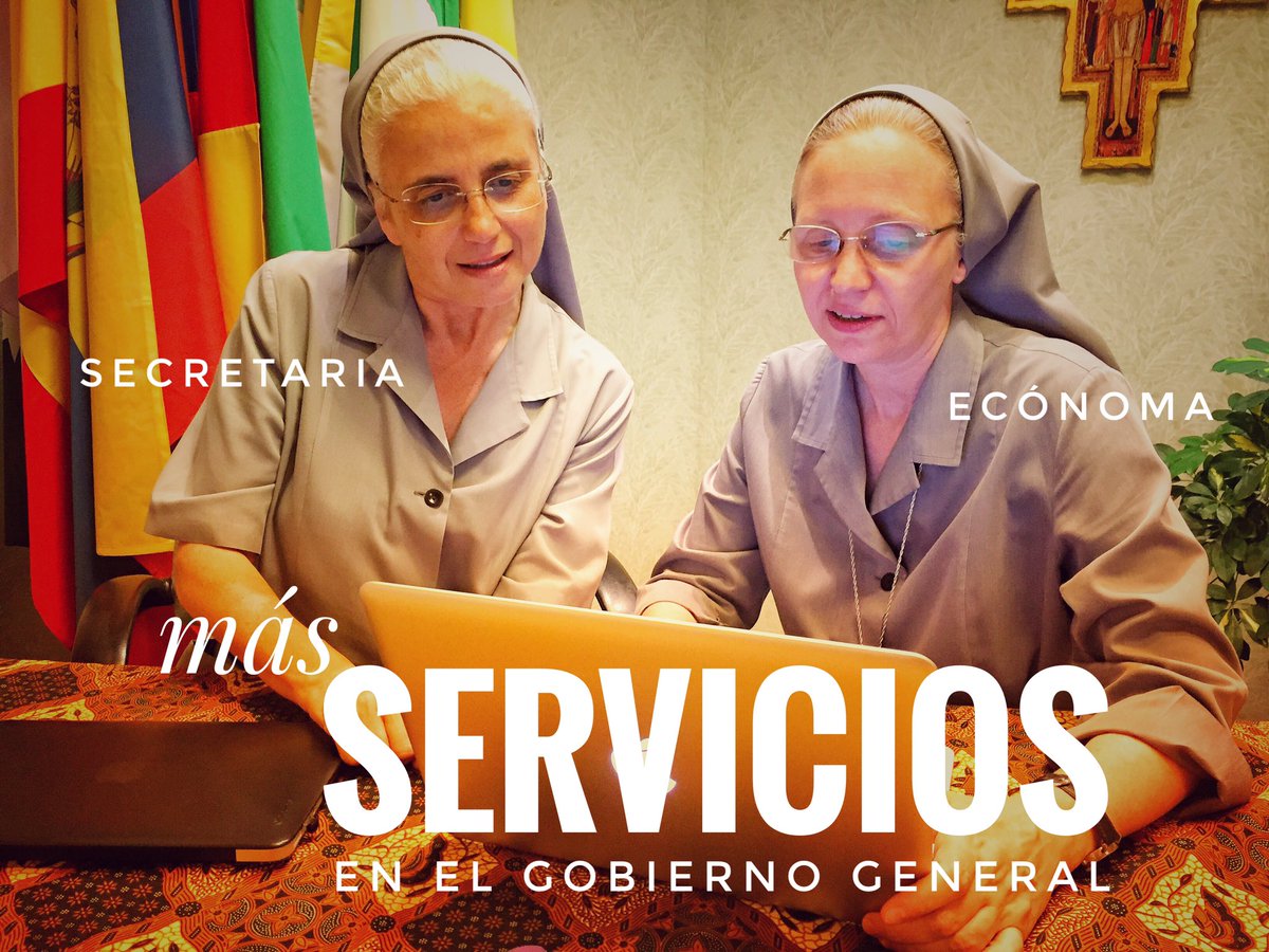 Nombramientos en el Consejo General: Gracias <a href="/MAngelesMelero/">Mª Angeles Melero</a> por aceptar el servicio de la secretaría! Gracias <a href="/mmonika2025/">Monika Horch</a> por aceptar el servicio de la economía! El #XXIICapítuloGeneral y su Gobierno ni respiran para poner en marcha ya todo lo q soñamos para Nazaret y el mundo!