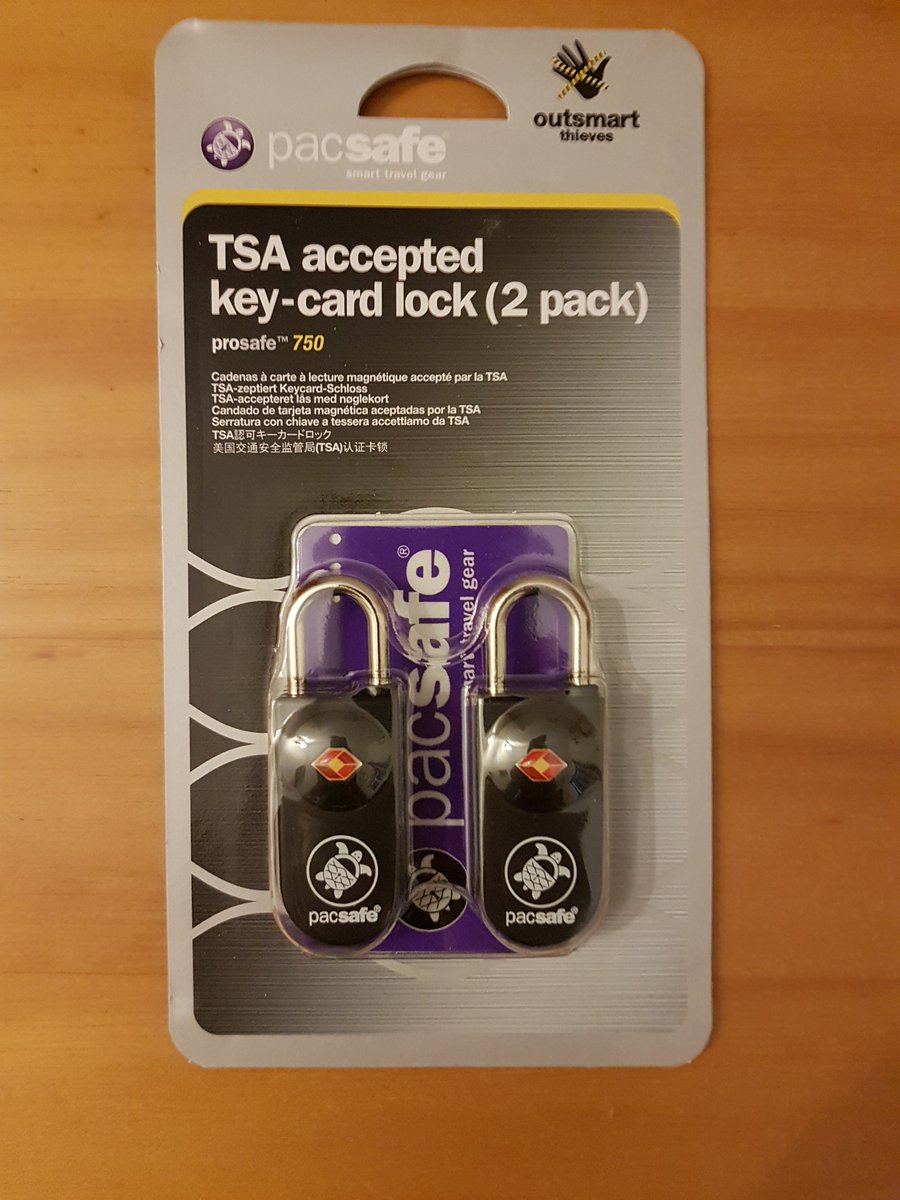 Hay candados especiales, originales y diferentes, como estos de la marca de seguridad en viaje #pacsafe que encontrareis en wisenomads.com