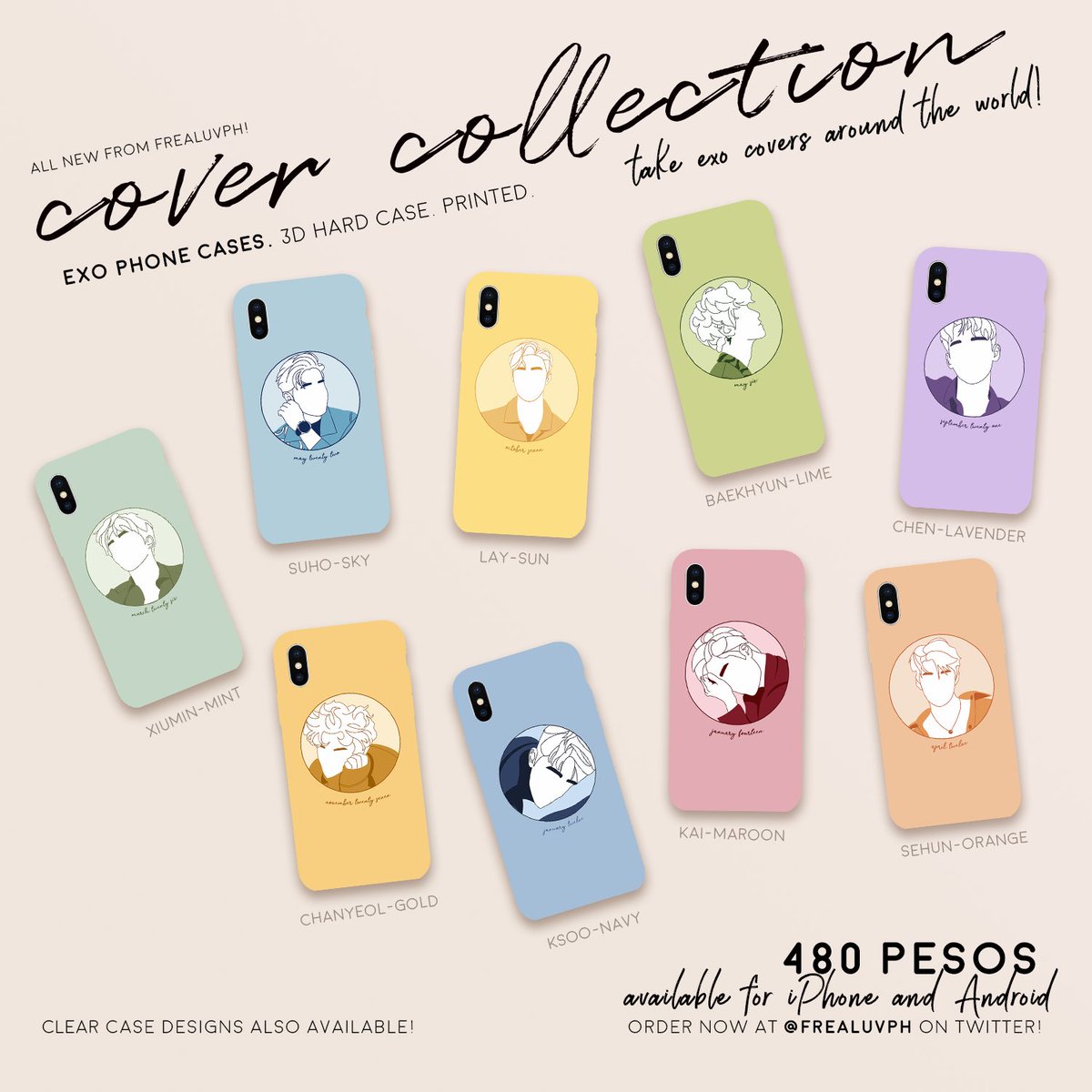 frealuvph's tweet photo. EXO-L MONTH GIVEAWAY ✨
– to celebrate the recent exo-l birthday, we’re giving away a passport holder or phone case of your choice!

giveaway ends: 8/28 💌

simply follow us + rt this tweet and our pinned! 2 lucky winners!

open worldwide 💛 #FrealuvCoverGA https://t.co/E0dVqGYODz
