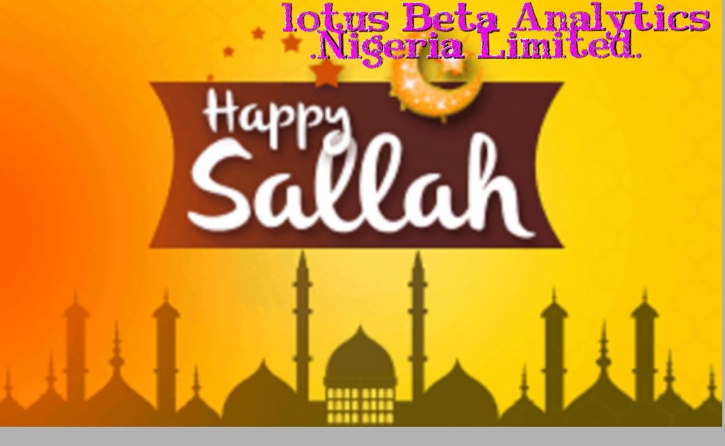 LotusBetaNGR's tweet image. With Joy in our heart, we wish all our able Clients, Partners and Staff a glorious Ramadan.
#Ramadan #teamlban #worldclasssolutions #Technology #Costcompetitive.