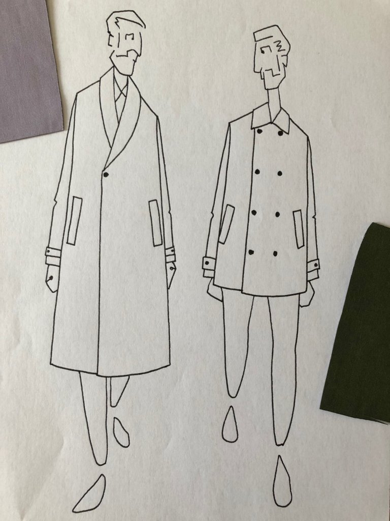 The Hancock Vulcanised Articles Autumn/Winter 19 collection. Hand-drawn by product designer Colin Oliphant. ⁠
⁠
#fashionsketch⁠
#tailoring⁠
#coats⁠
#designdaily⁠
#designprocess⁠
#designstudio⁠
#creates⁠
#ukmanufacturer⁠
#scottishdesign⁠
#vulcanisedrubber⁠
#coatseason
