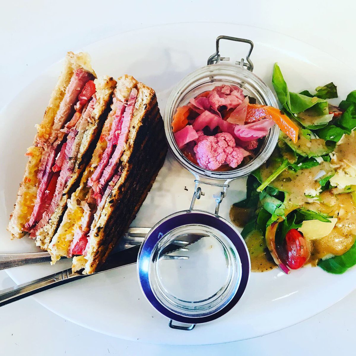 LaCrepeBakery's tweet photo. Beef Brisket Panini!! Dine in or take out!! Both are delicious π!! Have a wonderful day everyone!!β€οΈ#berea #bereacoffeeandtea #bereafood #clecoffee #clecrepes #clefoodies #cleaneating #clebreakfast #strongsville #middleburghheights #parma https://t.co/FlI2TzCtYq