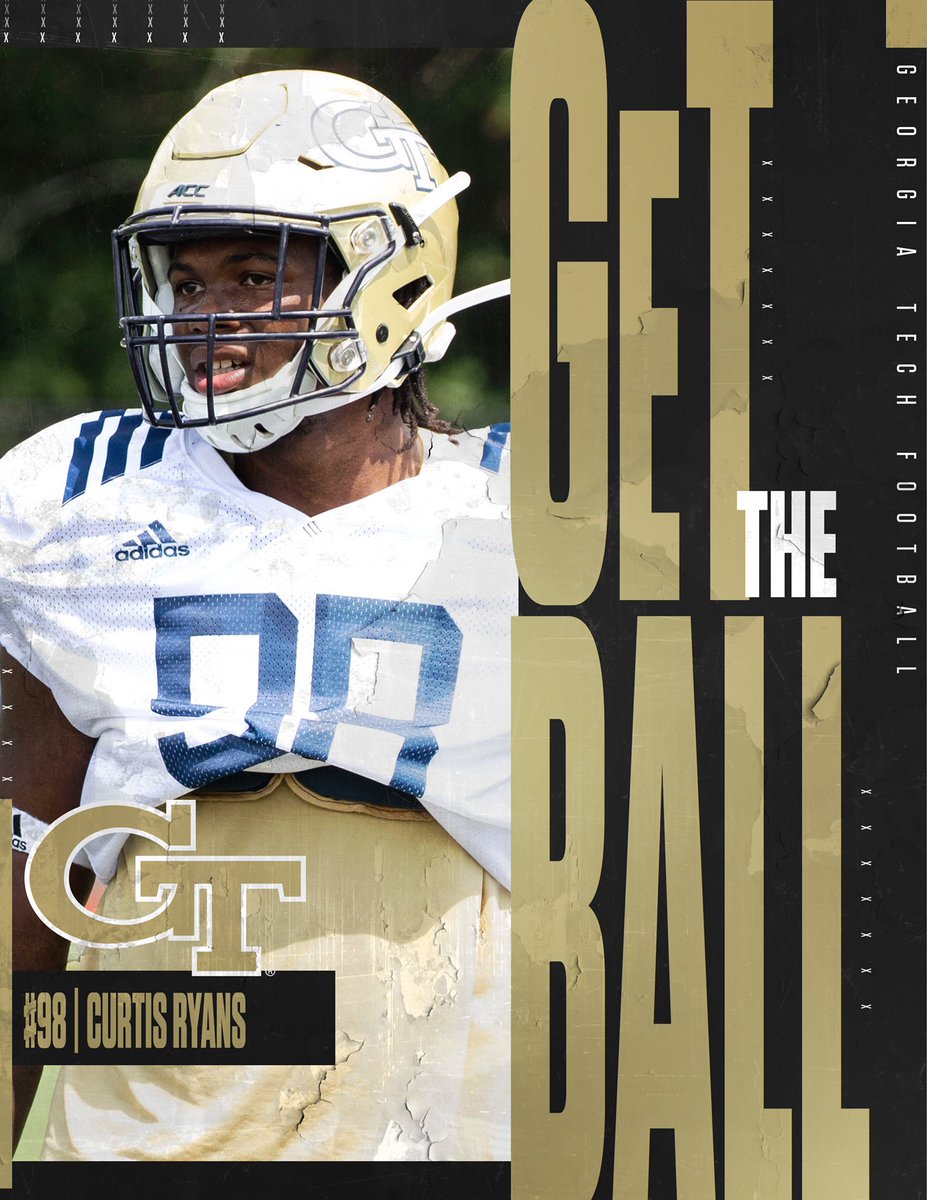 .@_curtis54 is SHOWING OUT this camp & it’s because he’s playing with tremendous GRIT!!! @GeorgiaTechFB #biGTime /// #toGeTherWEswarm