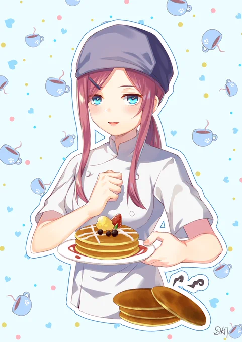 勝負だ!たこ焼 VS パンケーキ  どっちを応援する?
#五等分の花嫁 
#中野二乃 
#中野三玖 