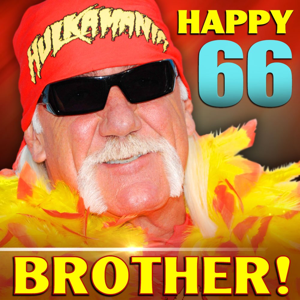 Happy Birthday to Hulk Hogan, who turns 66 today! 