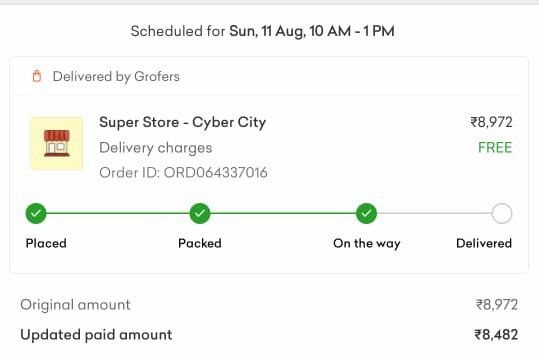 SanityOverratd's tweet photo. @Grofers https://t.co/o1KtBG0AaP