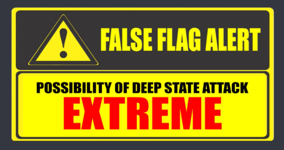 SpaceCorpsUS's tweet photo. FALSE FLAG ALERT. BE AWARE OF YOUR SURROUNDINGS FOR THE NEXT 48 HOURS. 

RETWEET TO SPREAD AWARENESS. https://t.co/xF7zLg8Ndg