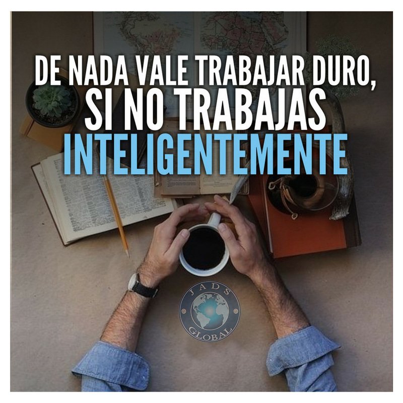 jadsglobal's tweet photo. Trabajo intelegente trae el exito.
Más #tipsddia
_
#world #trabajo #trading #network #marketing #mundo #trabajo #motivación #ayuda #ganar #millonario #proyectos #educación #Exito #Emprendedor #frases #Bussines #Liderazgo #lider #Motivacion #ganador https://t.co/kdqvg4p7l8