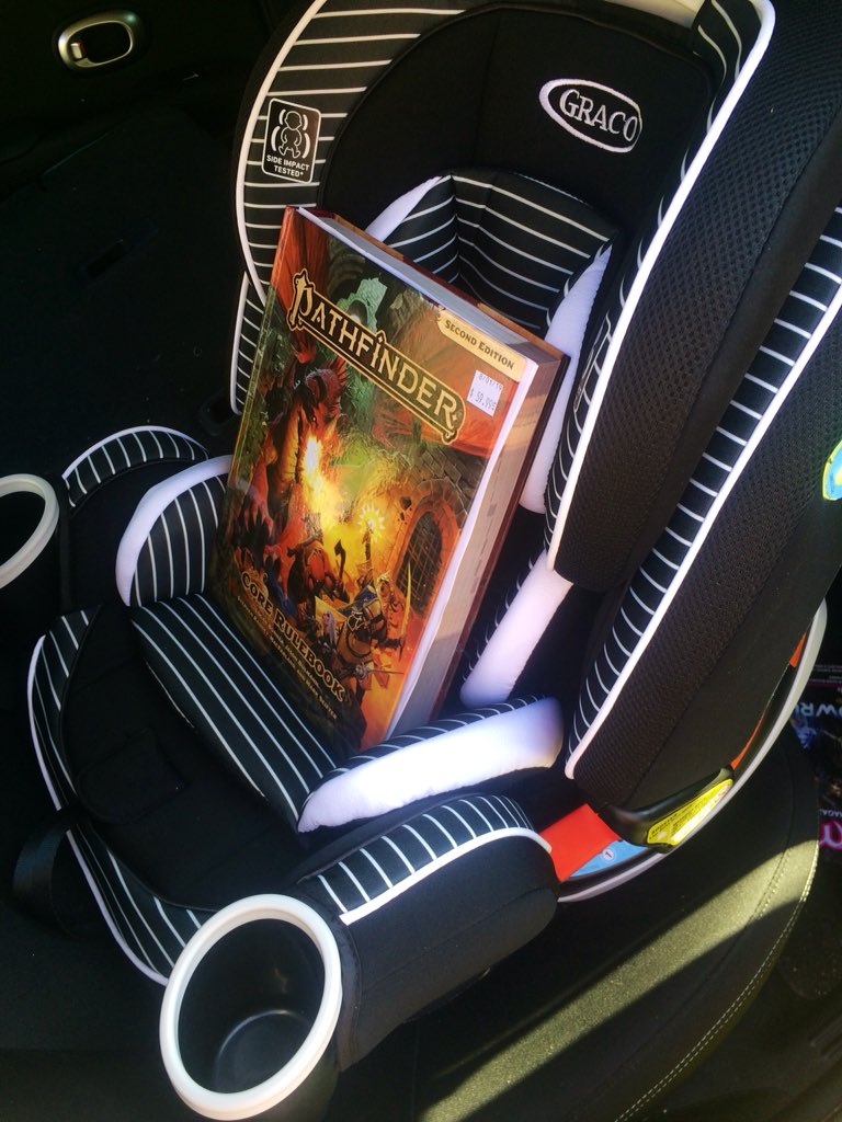 eldritchander's tweet photo. My baby.
#Pathfinder2 #Graco #Roleplaying #RPG #TTRPG #Paizo #Pathfinder #PF2 #Pathfinder2e #pathfinder2ndedition https://t.co/7N18UjZFeB