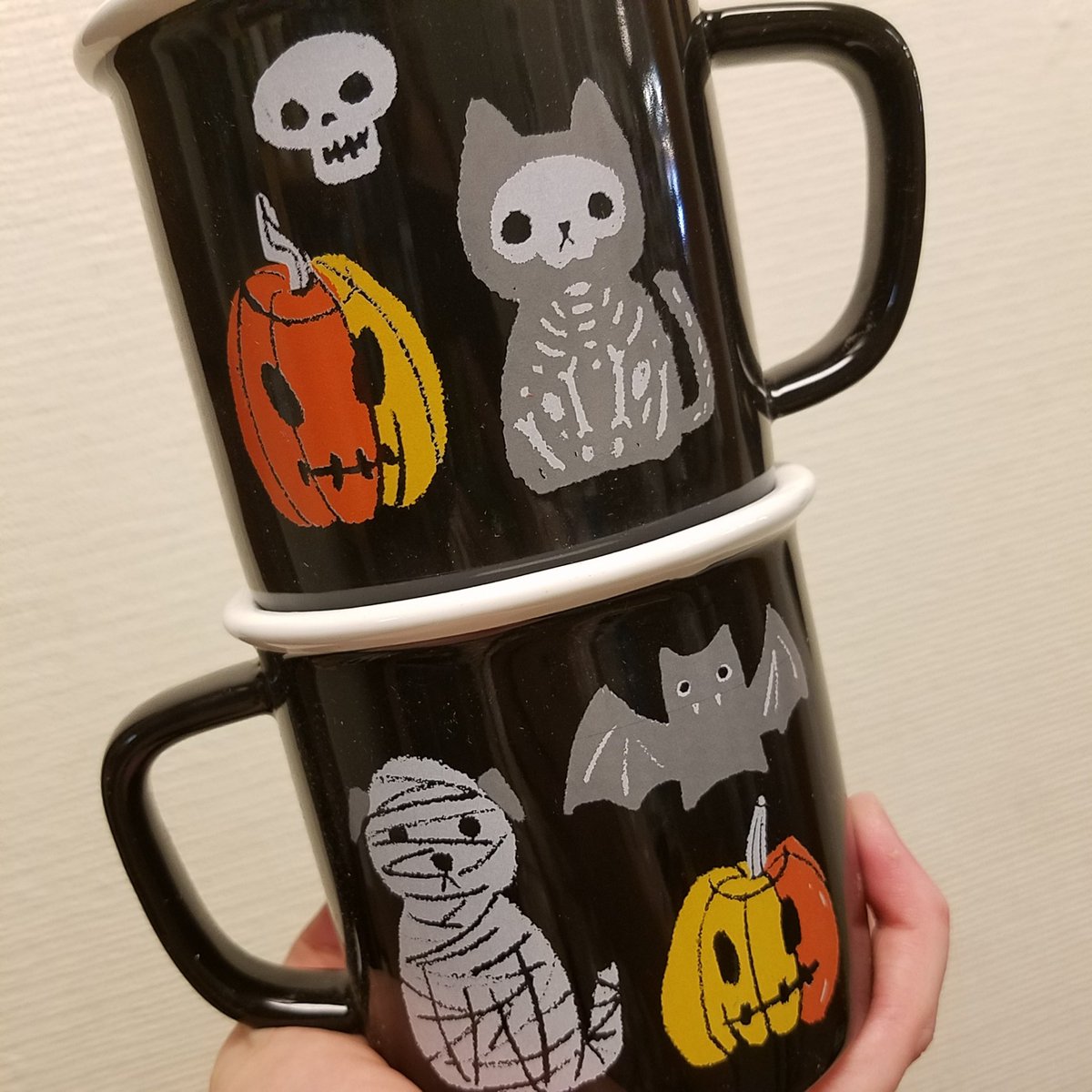 Spooky Mugs lurking around! #halloween #fallyall #coffee #tea #carytownrva #lovelexva #downtownroanokeva