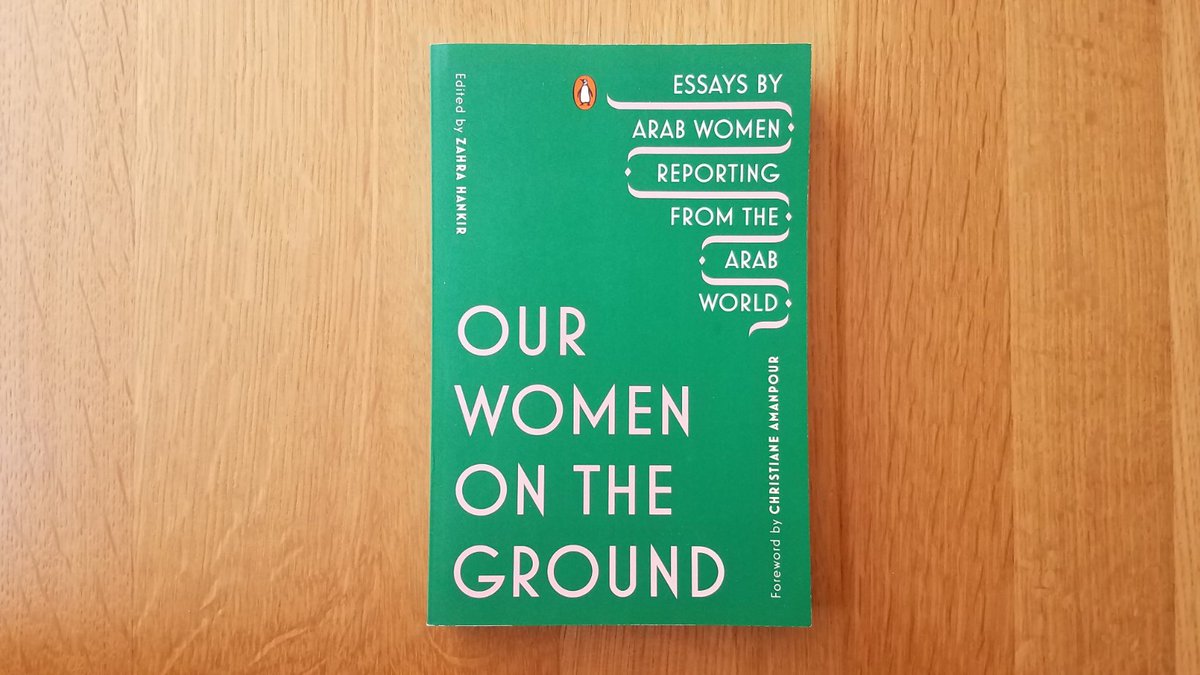 Congrats to the fine writers featured in this volume, edited by @ZahraHankir, and kudos to @gl_schmid for her bringing it to print @PenguinBooks. Mabrouk!