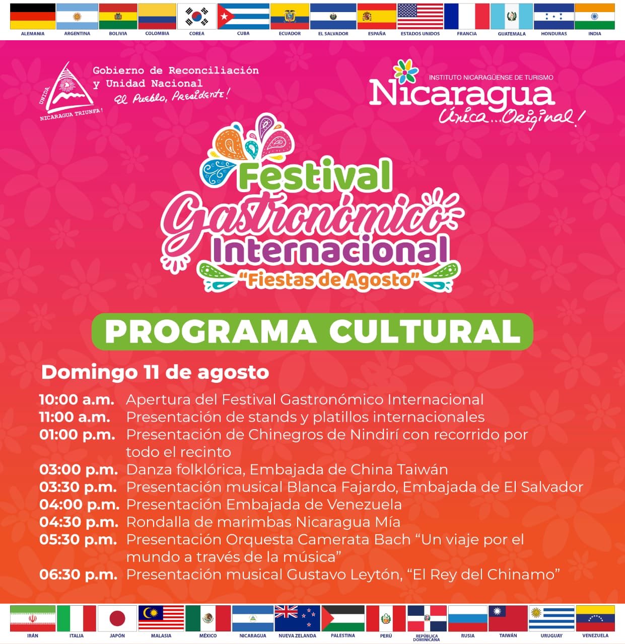 Visit Nicaragua on Twitter: "Si no fuiste ayer, estas y las más de 100