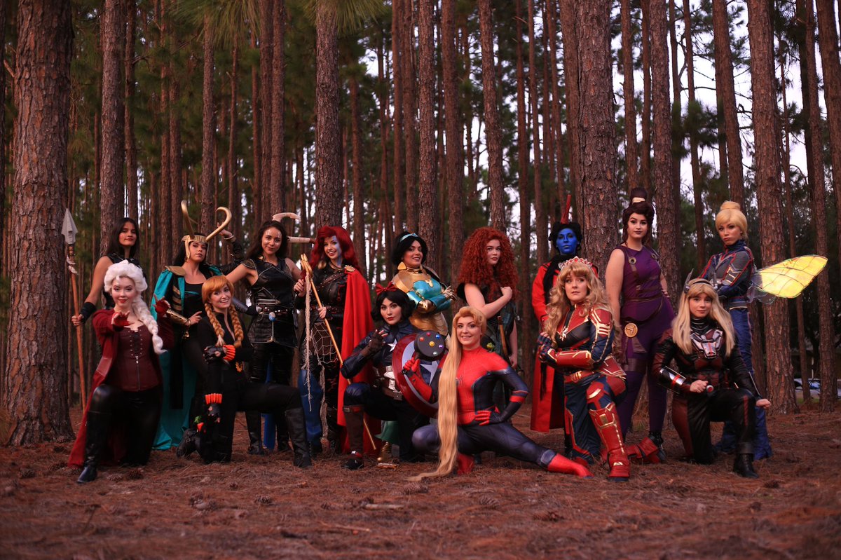 pixiepetal93's tweet photo. “If we can’t protect the earth, you can be damned sure we’ll avenge it”
.
.
Here is our Disney/ Marvel mashup group from last night’s shoot! #marvel #avengers #disney #disneyprincess https://t.co/RzHNeJrFrt