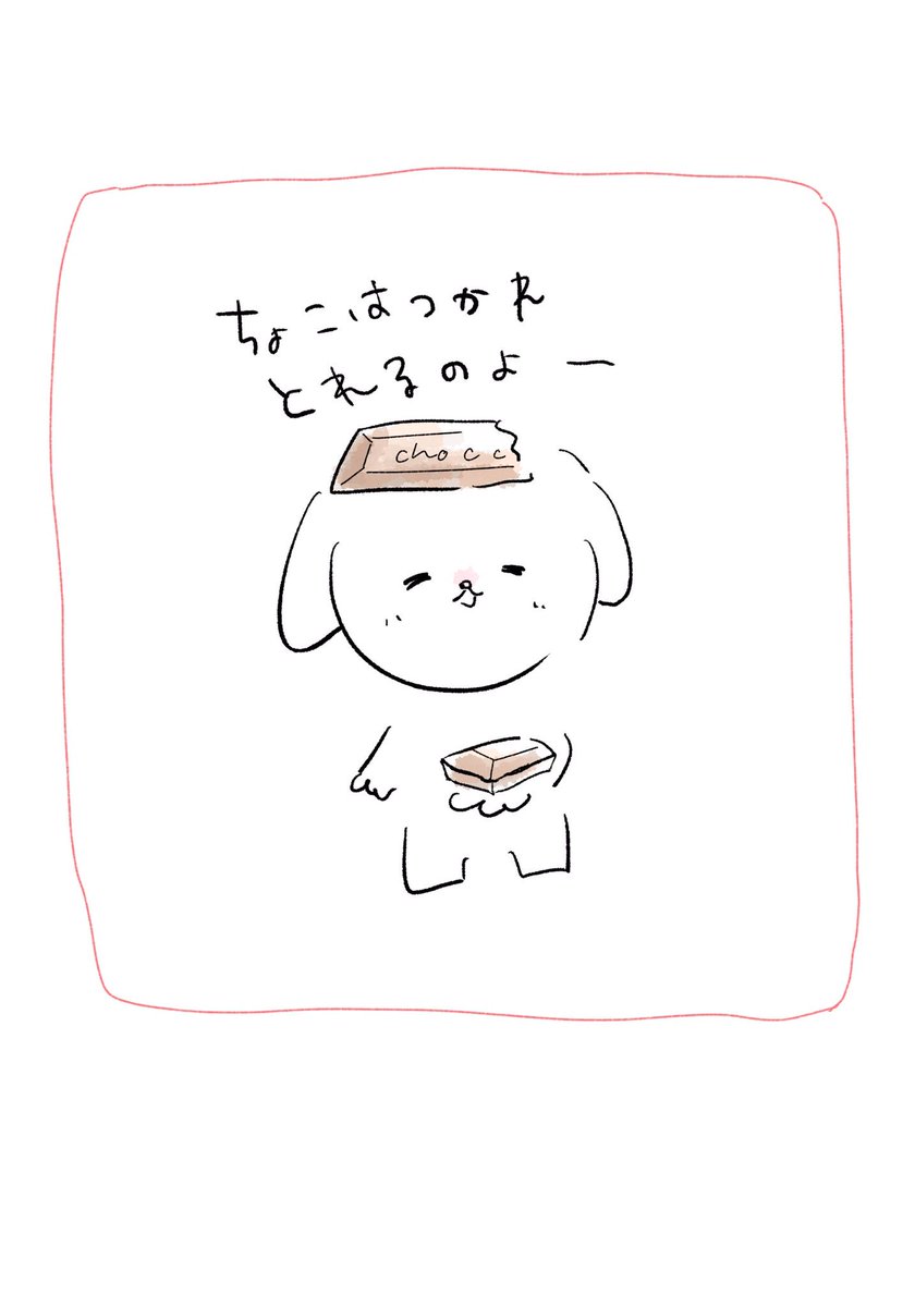 最近はチョコ食べて乗りきる日々( ˘ω˘ )🐶 