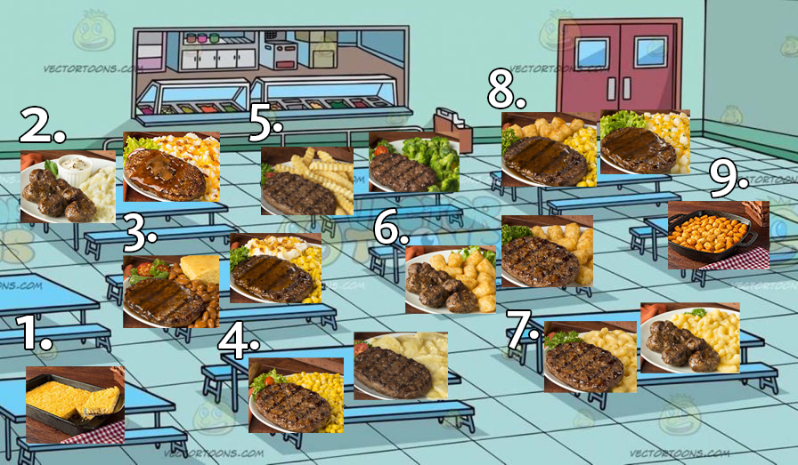 NightHawkFoods's tweet photo. It's the first day of school. Which table are you sitting at? https://t.co/sL9vi7LJTp