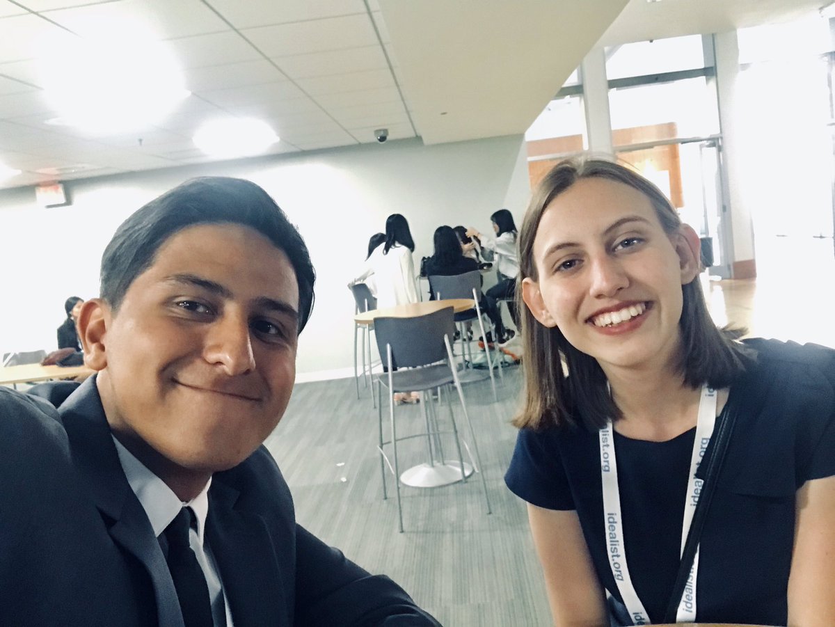 juanpasierra11's tweet photo. Yesterday at the @YouthAssembly I had the opportunity to talk with @AlexandriaV2005 about climate change in the global south and the importance of interconnected youth action. 

I feel really greatful and inspired from this experience. https://t.co/Vhq14lAiHY