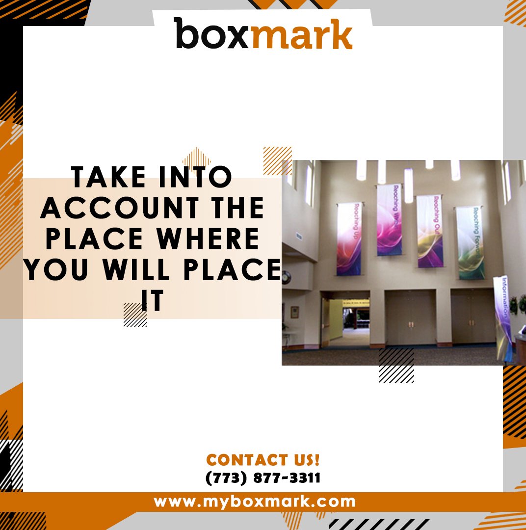 boxmarkdigital's tweet image. When designing the banner take into account the place where it will be located, this to avoid using colors or inappropriate fonts.

Read more: bit.ly/2ZEUrKW
For pricing information, dial (773) 877 - 3311.
#BoxMark #MarketingSolutions #IndoorBanner #OutdoorBanner