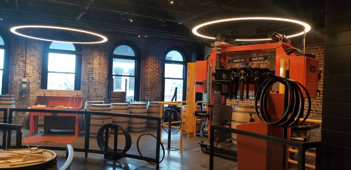 IESsask's tweet photo. Last night the EPs got to tour around the Old Forester distillery. Afterward we got one last chance to reconnect at the rooftop social.
#IESAC2019 #IESLightAffectEffect #theIES https://t.co/CTR9XJod6F