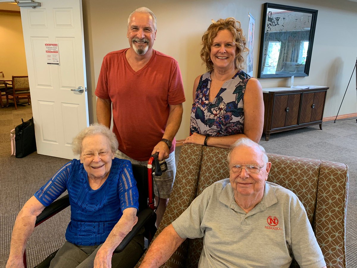 HC_LivingBetter's tweet photo. Today for Son and Daughter's Day we want to say thank you to all the sons and daughters of our amazing residents! We love getting to spend time with your loved ones and being able to put a smile on their face makes our day! https://t.co/JG1GuNZSfp