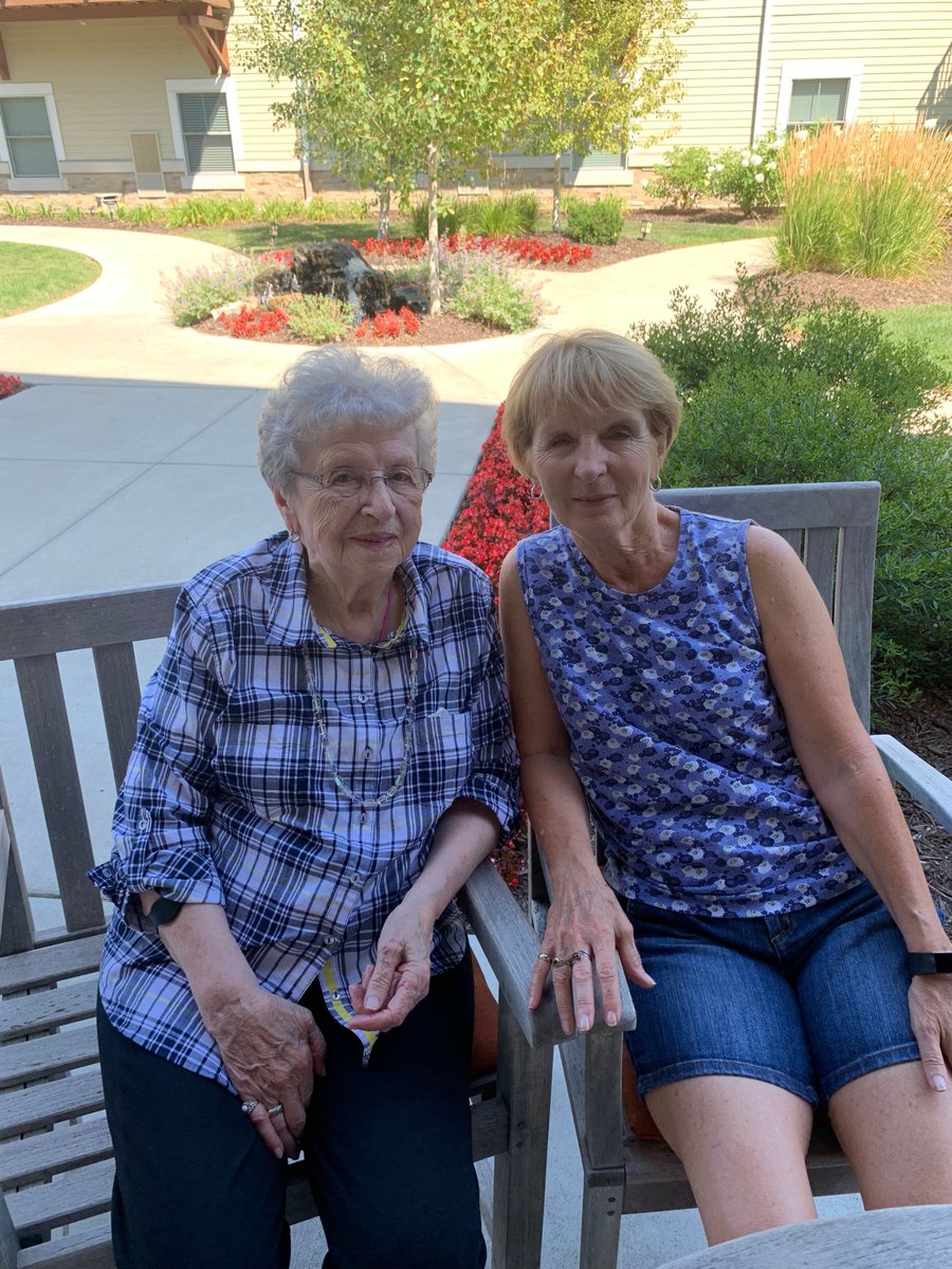 HC_LivingBetter's tweet photo. Today for Son and Daughter's Day we want to say thank you to all the sons and daughters of our amazing residents! We love getting to spend time with your loved ones and being able to put a smile on their face makes our day! https://t.co/JG1GuNZSfp