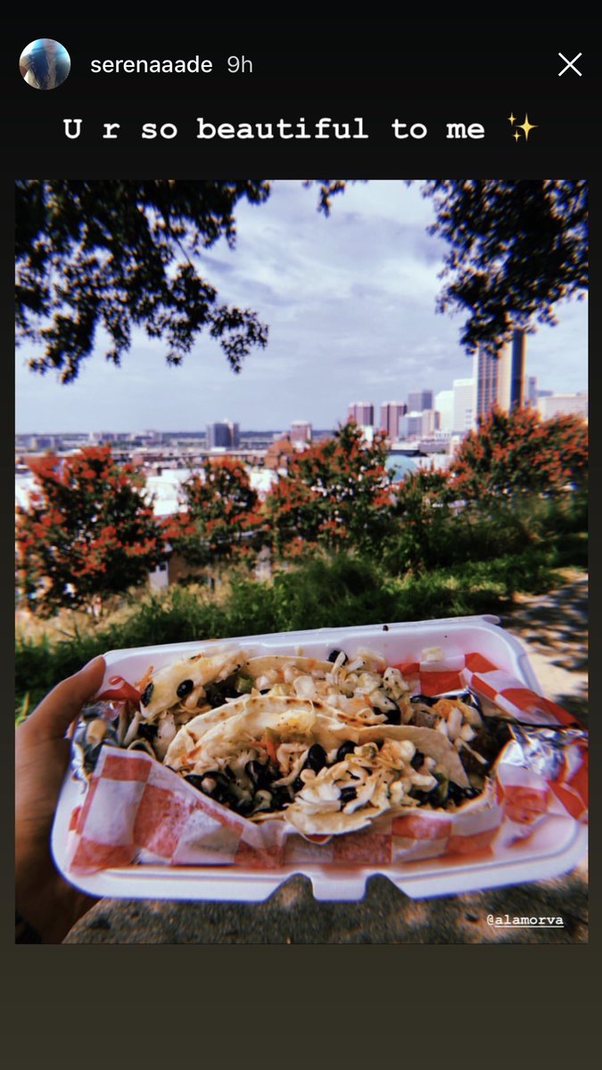 Just wanted to reshare some Insta-love from <a href="/serenaaade/">✌️😝✌️</a>. Thanks for coming out! #tacos #odetotacos #bringthemtome #comeandgetit #getit #gitit #ginormousfood #churchhill #churchhillrva #park #parkweather #patioweather #eatingbbq #bbq