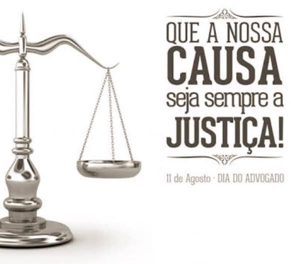 Feliz dia dos pais e também dia dos advogados.