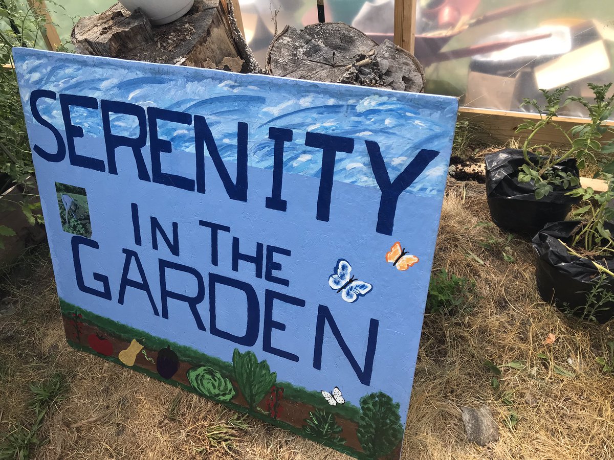 DigitalXDruid's tweet photo. I met Wonder Woman this week!  This master garden put up a high tunnel and helps grow food for her community https://t.co/YNbL7uWTMd