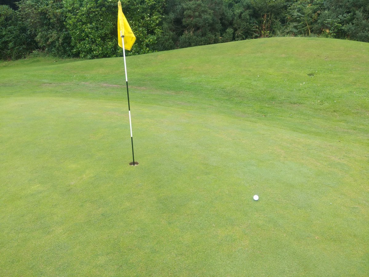 APnumber5's tweet photo. You know your 9 year old is ready to leave the @GolfAccessUK tees when he puts it to within 4ft with a 6 iron and then sinks an eagle 2 put. @OkehamptonGC 2nd. #timeforyellowtees https://t.co/MSMOznZrp1