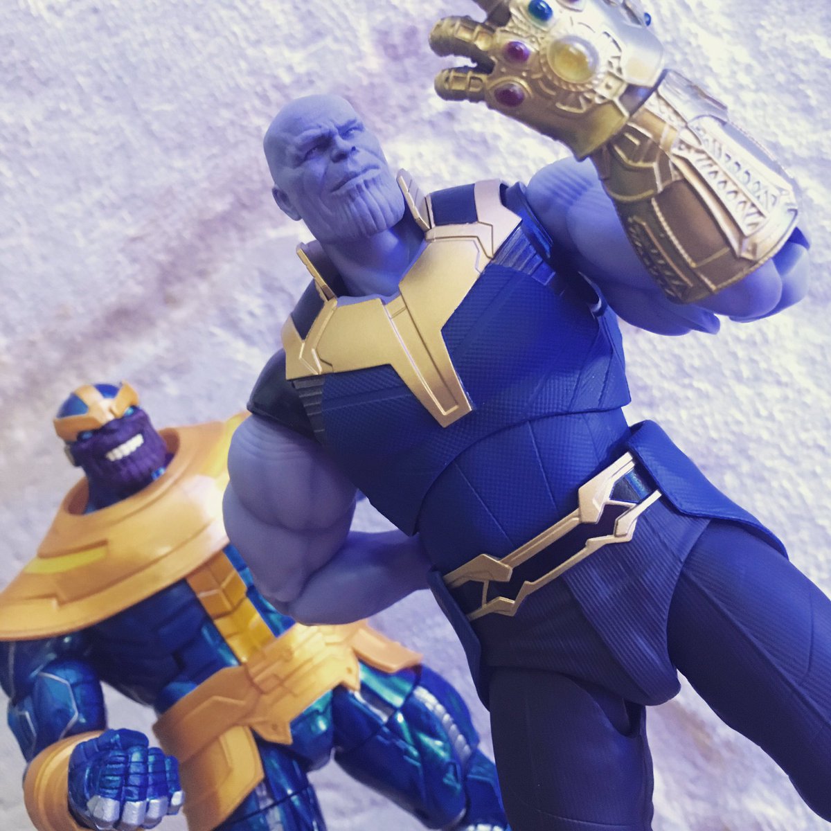 HyenaAckbar's tweet photo. « So, you’re telling me, there is a multiverse ? Interesting. »
#Thanos #toyphotography #DeadlyAlliance #InfinityWar #Endgame #MarvelLegends #SHFiguarts #JimStarlin #InfintyGauntlet #GantDeLinfini https://t.co/kJ4Rp9fje3
