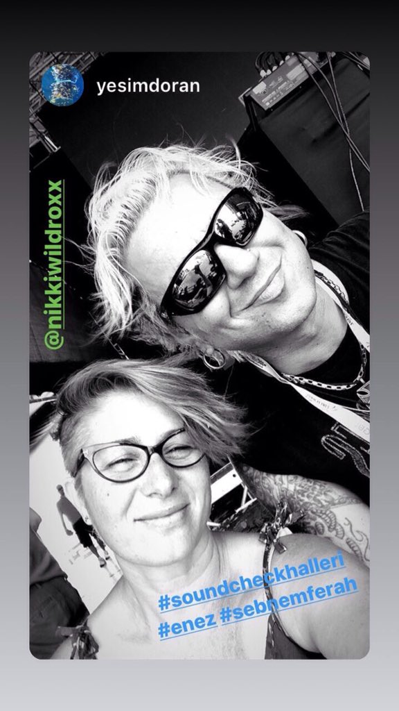 nikkiwild's tweet photo. Soundcheck..  #sebnemferah @yesimdoran @trakyamuzikfest #enez @sebnemferah https://t.co/Dkftlbxrq9