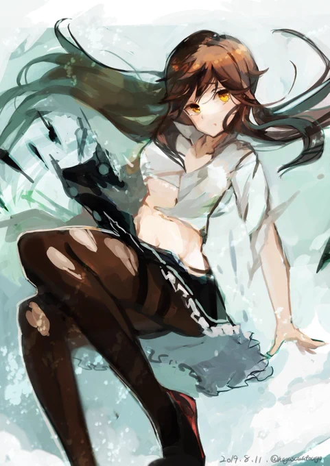 中破荒潮ちゃん
#艦これ 