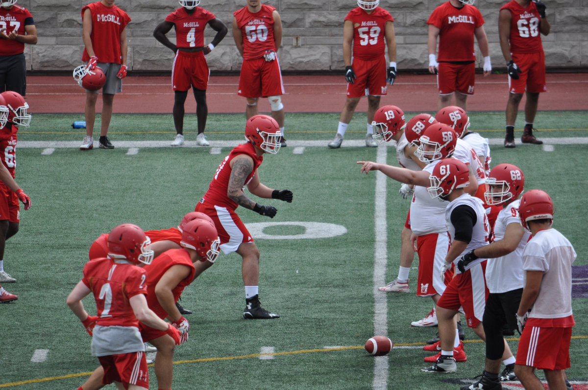 Aewstime's tweet photo. McGill Football Camp Day 1
@McGillAthletics #redmenfootball #FootRSEQ https://t.co/Be6TuWXBcC