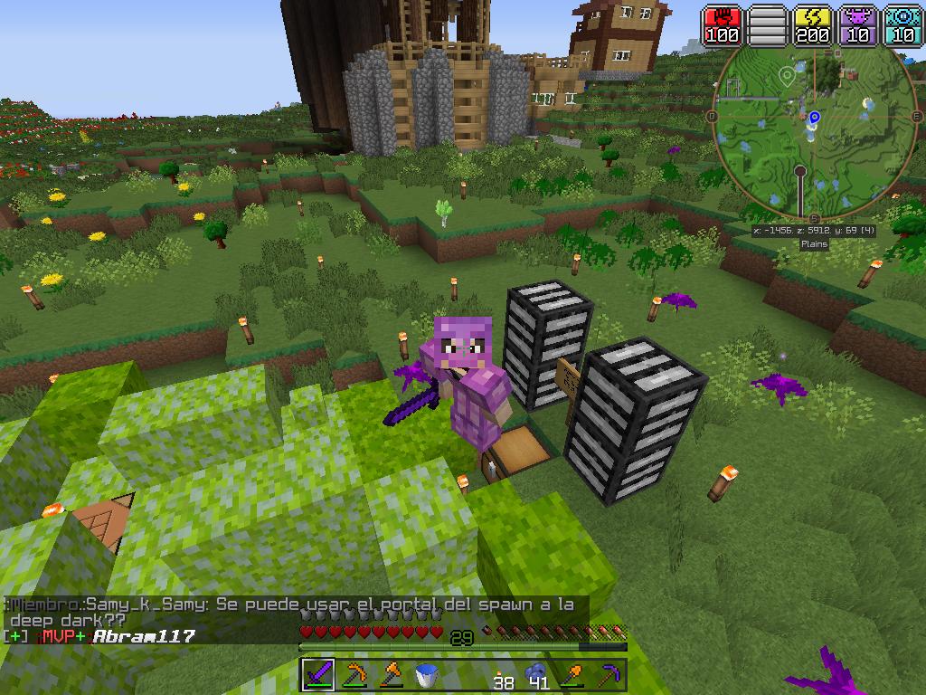 DlbatutxD's tweet photo. Antes y Después 
en el server #LESDM de 
@HeberonYT  :V
#Minecraft2019 #MinecraftconMods #ADVENTOFASCENSION #NEVERMINE  :D https://t.co/XZIqe19RB0