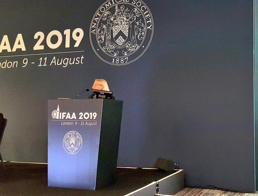 prof_keenan_'s tweet photo. .@IsabelStabile1 now speaking on self-assessment in anatomy spotter exams in the TEPARG symposium #IFAA2019 @anat_soc @IFAA2019 https://t.co/a9CuA0RLLV