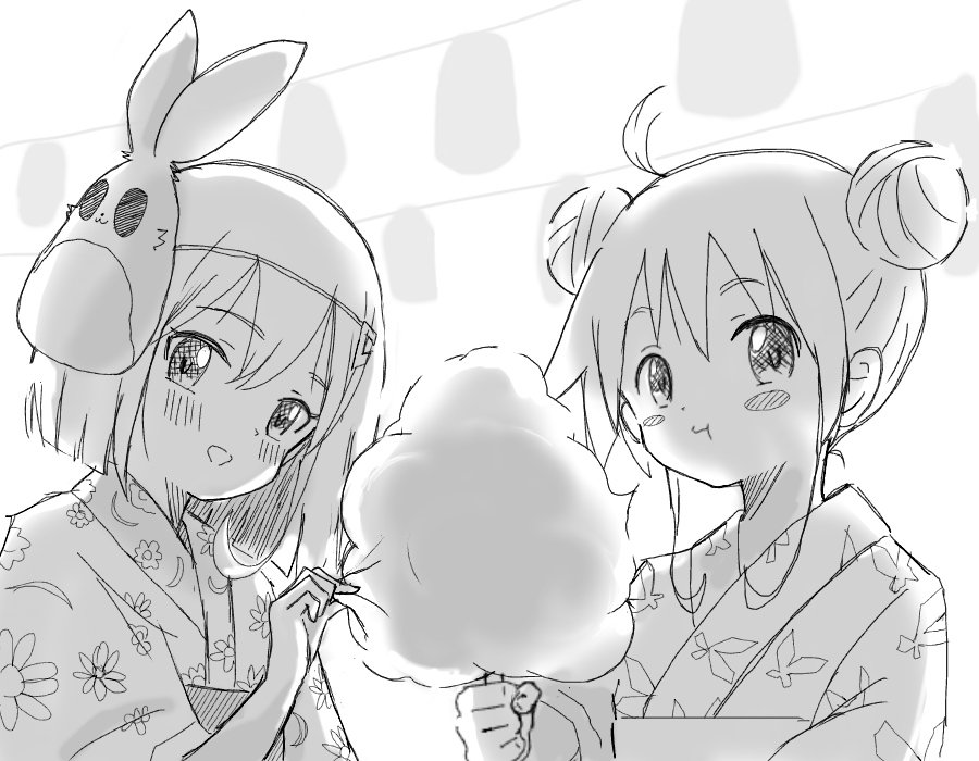 お題箱より  フリップフラッパーズのパピカとココナ 