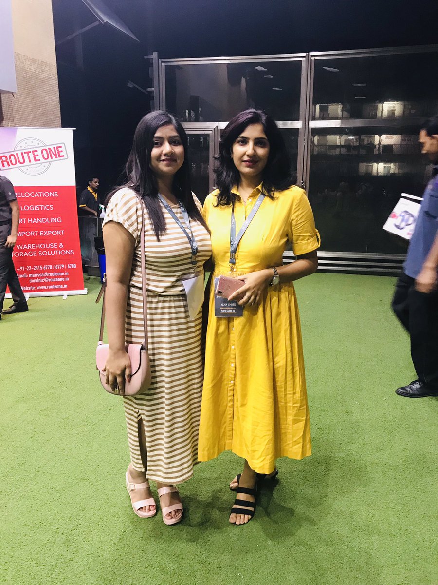 vandanach14's tweet photo. At @litofest with @KenaShree #litofestmumbai2019 #litofest https://t.co/Rt9bWHCzB9