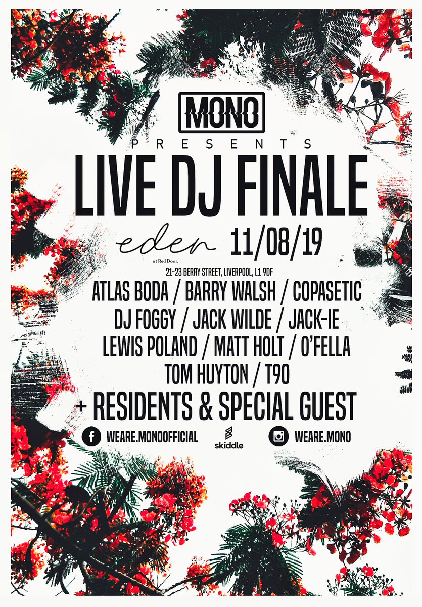 Right now in our sister bar Eden at Red Door!