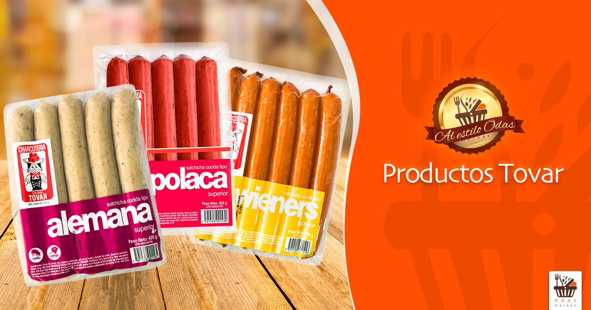 odasmarket's tweet photo. Si quieres disfrutar de los productos de la @charcuteria.tovar solo tienes que pasar por el #Market porque una de nuestras premisas es ofrecer calidad y los productos tovar son ejemplo de ello 😎. #CharcuteríaTovar #Salchichas #Calidad https://t.co/7j4oGK1Gns