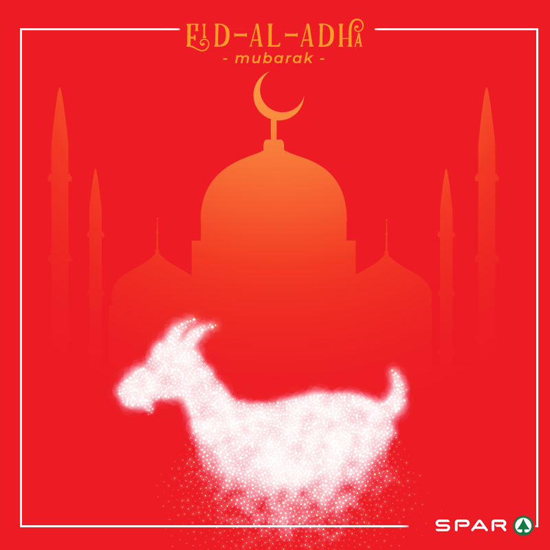 SPARDouala's tweet photo. Eid Al Adha Mubarak a toute la communauté musulmane.
N'oubliez pas que @SPARDouala est ouvert pour tout ce qui vous manque pour passer une merveilleuse fête avec votre famille et vos amis, faites y un tour😏😉.
#SparDouala https://t.co/KSO4lDzhwk