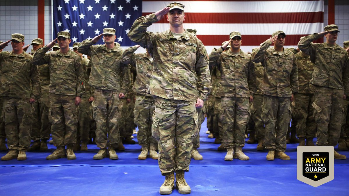 ArmyGuardOhio's tweet photo. Current #Soldiers: Extend your enlistment and retire with 20 years of service and #military retirement benefits. Learn more about your reenlistment options by calling (614) 376-5522 or contacting your brigade career counselor.
#StayGuardSunday #StayGuard #IGuardOhio https://t.co/sTWckpROnf