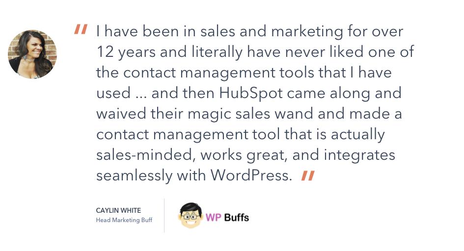 thewpbuffs's tweet photo. When you love a company so much, your face shows up on their new CRM plugin. If you have a #WordPress site, you need the #HubSpot #CRM plugin. ๐ https://t.co/qJJcnWGG7G (This is our official affiliate link, we may get a commission from this!) #WPBuffs #recommendedtools https://t.co/nAgwTm9kJp