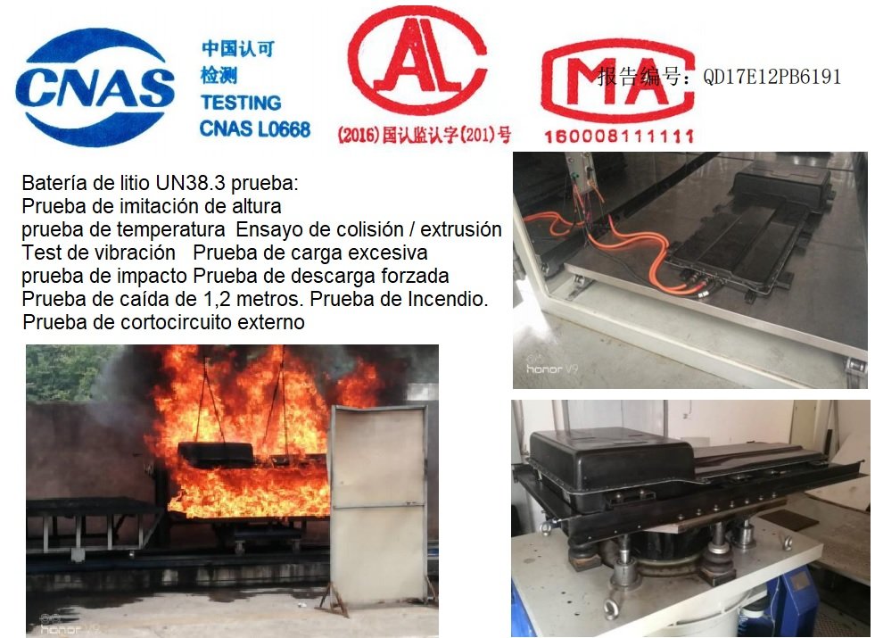 cocheelectrico's tweet photo. Las Baterías de Litio para vehiculos eléctricos deben cumplir una serie de ensayos y test de seguridad según normas internacionales CNAS L0668 y UN38.3. Las utilizadas por Talleres Autolibre en América Latina son diseñadas y aprobadas bajo estos estándares de seguridad. https://t.co/iLL5CpKtZ0