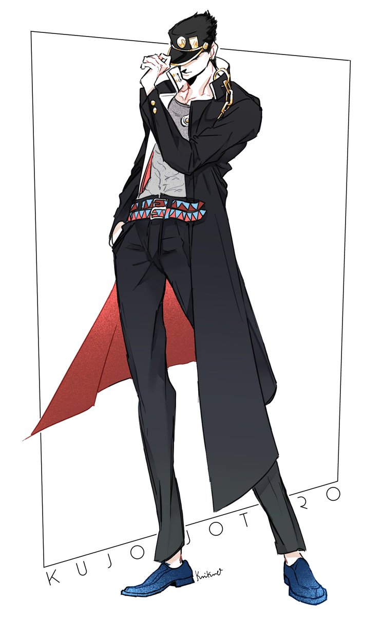空条承太郎 「配信で描いてた3タロ 」|✰のイラスト